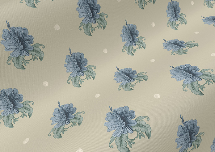 Pensford, Sebby Raffs Blue - Roller Blind - Image 4